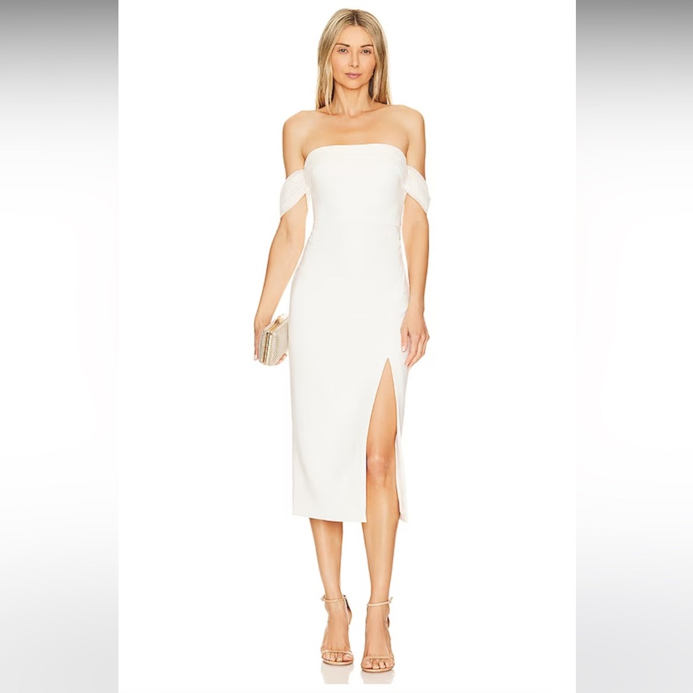 Likely Midi Paz Dress - White - Size 0